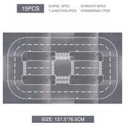 City Road Baseplate Block For Kids Diy Building V1142-LP1005007010352512