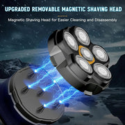 6D Electric Head And Face Shaver Rechargeable V1142-LP1005007021608709