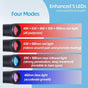 3-in-1 Red Light Therapy Wand Infrared & Blue Light Blue V1142-LP1005007121135685