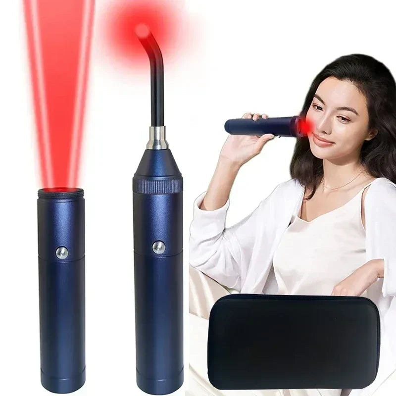 3-in-1 Red Light Therapy Wand Infrared & Blue Light Blue V1142-LP1005007121135685