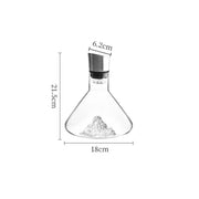 1500ML Iceberg Crystal Decanter Handmade Lead-Free Glass Wine V1142-LP1005007153966612