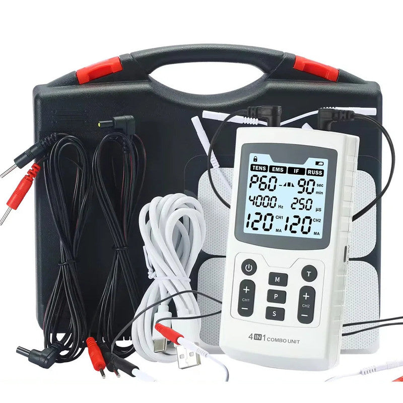 Electric Muscle Therapy Stimulator Interferential Device V1142-LP1005007345478318