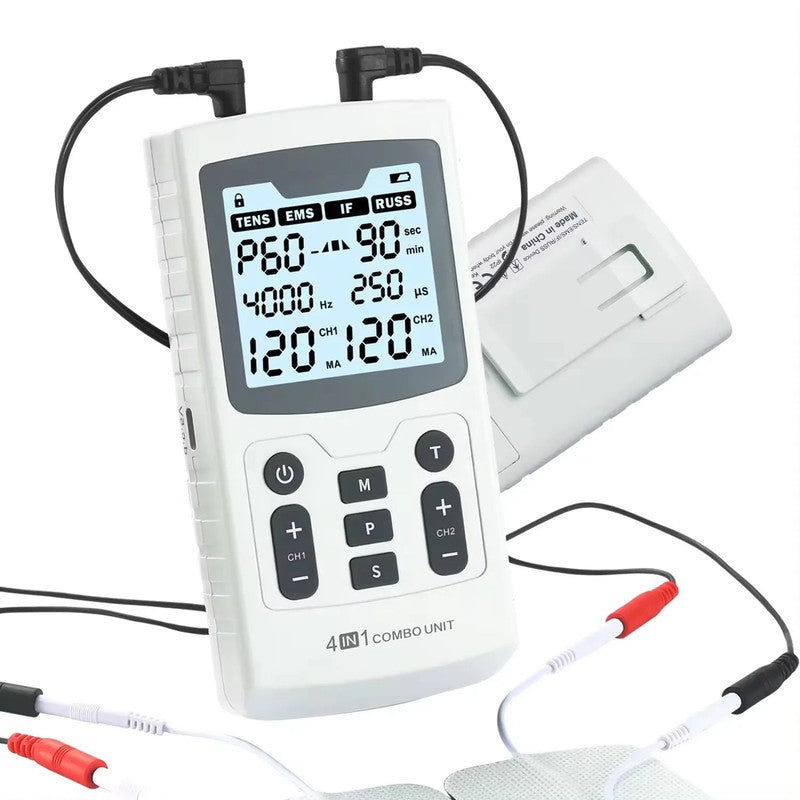 Electric Muscle Therapy Stimulator Interferential Device V1142-LP1005007345478318