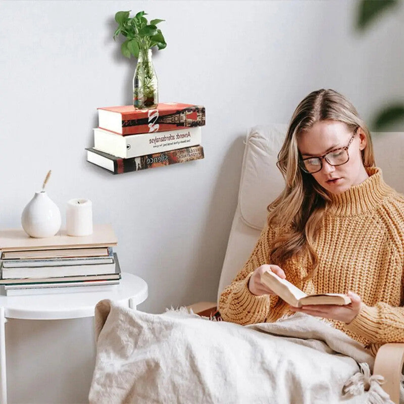 Floating Bookshelf Invisible Book Organizer V1142-LP1005007346303568