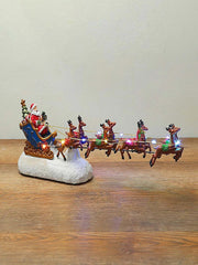 Light-Up Christmas Village House Decoration Set V1142-LP1005007377882387