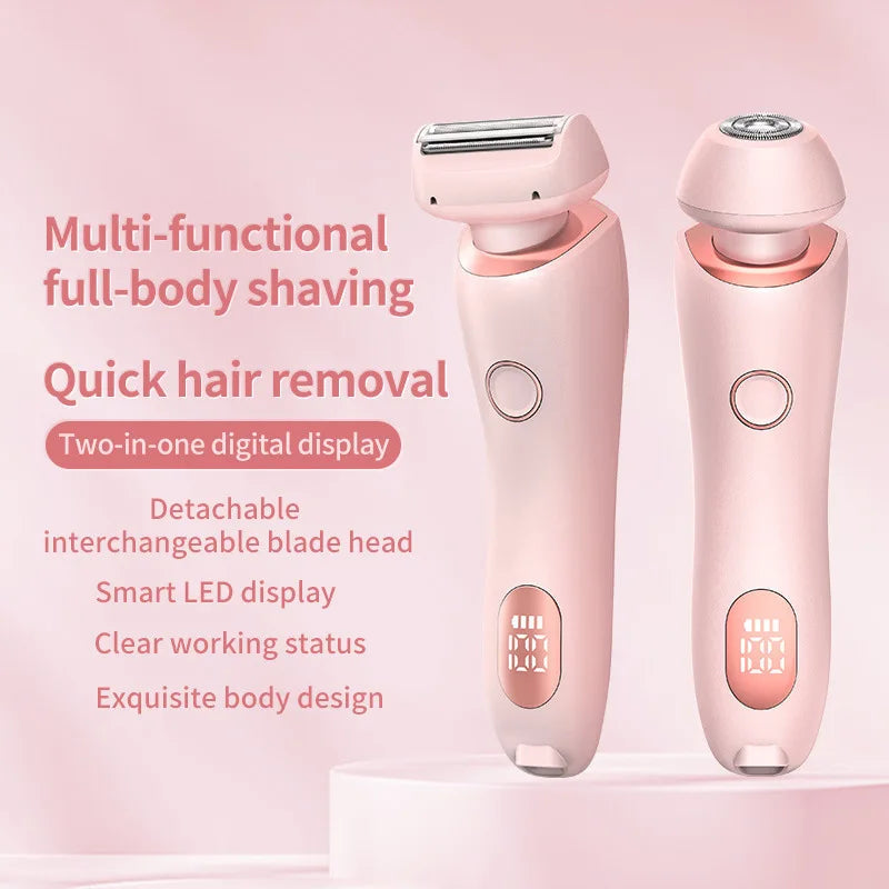 2 in 1 Waterproof Electric Shaver Hair Removal V1142-LP1005007504110807