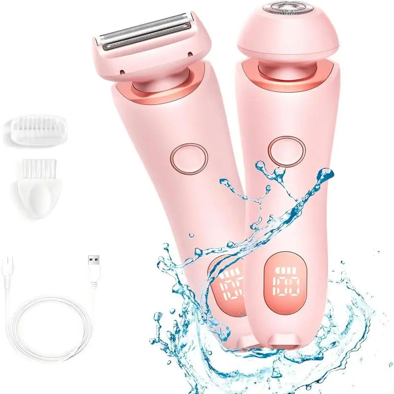 2 in 1 Waterproof Electric Shaver Hair Removal V1142-LP1005007504110807