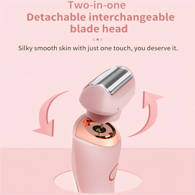 2 in 1 Waterproof Electric Shaver Hair Removal V1142-LP1005007504110807