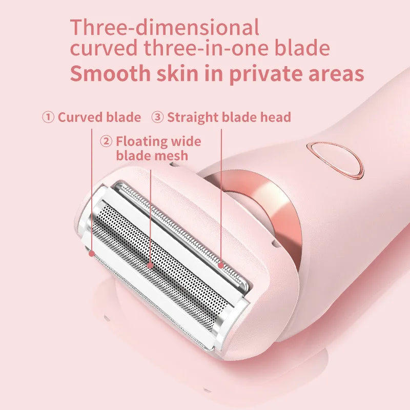 2 in 1 Waterproof Electric Shaver Hair Removal V1142-LP1005007504110807
