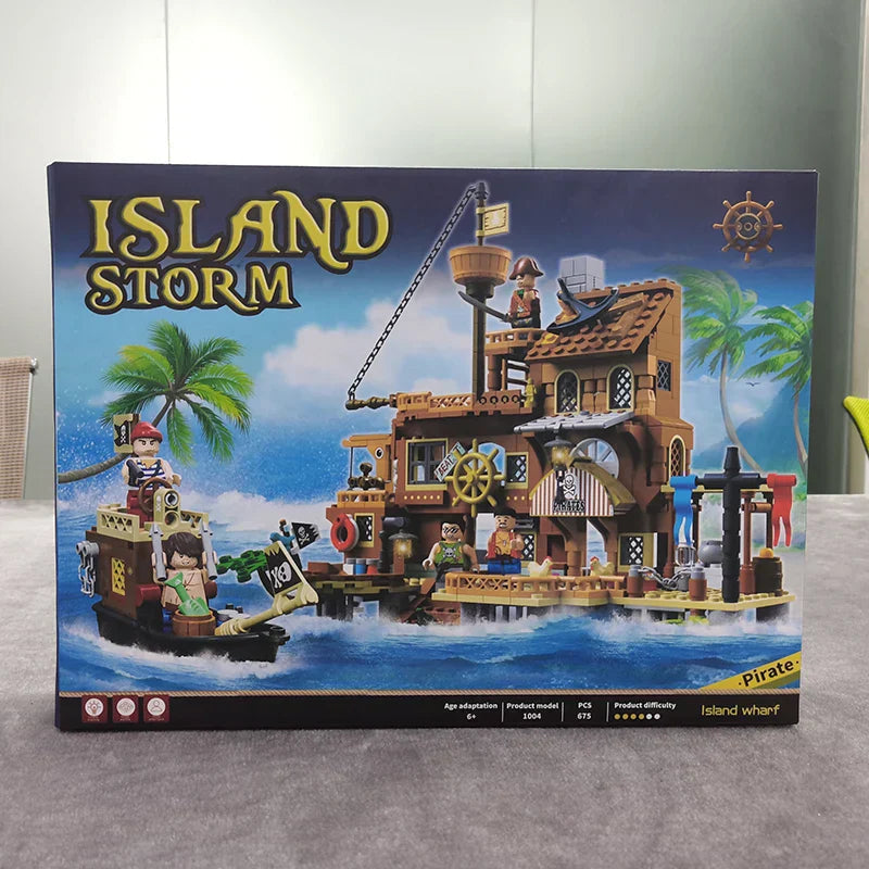 Pirate Island Fortress Building Blocks Set V1142-LP1005007540087191