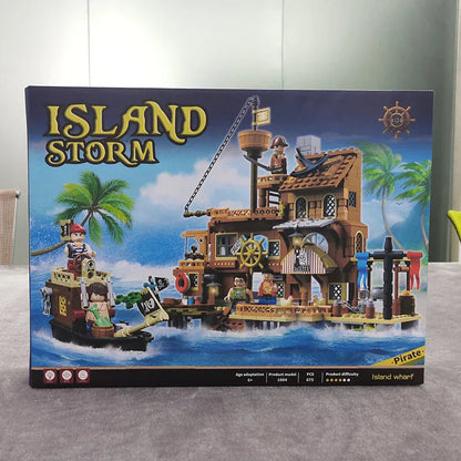 Pirate Island Fortress Building Blocks Set V1142-LP1005007540087191