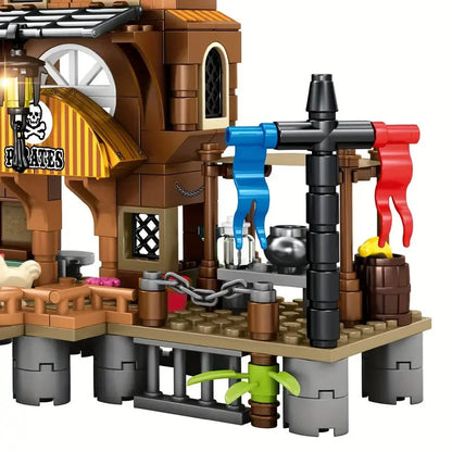 Pirate Island Fortress Building Blocks Set V1142-LP1005007540087191