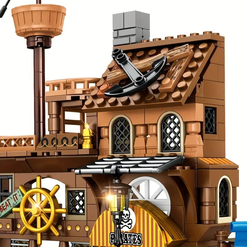 Pirate Island Fortress Building Blocks Set V1142-LP1005007540087191