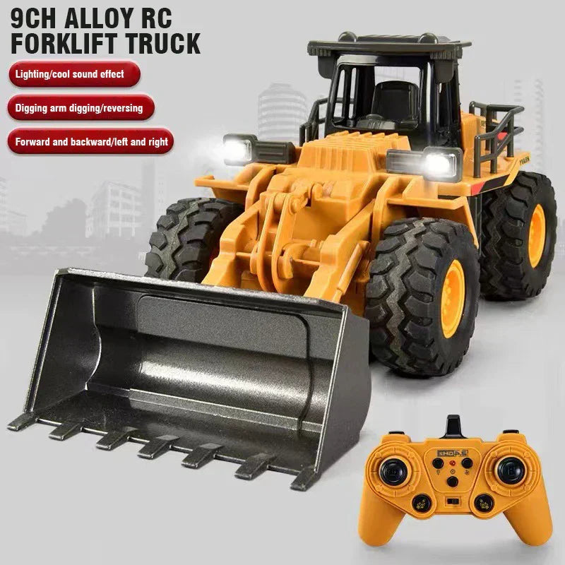 2.4G Alloy Remote Control Dump Bulldozer V1142-LP1005007541087733