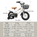 Kids Bike for Girls 3-7 Years with Basket V1142-LP1005007570275518