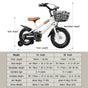 Kids Bike for Girls 3-7 Years with Basket V1142-LP1005007570275518