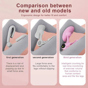 Smart Counting Pelvic Floor Thigh Trainer Recovery Pink V1142-LP1005007583209643