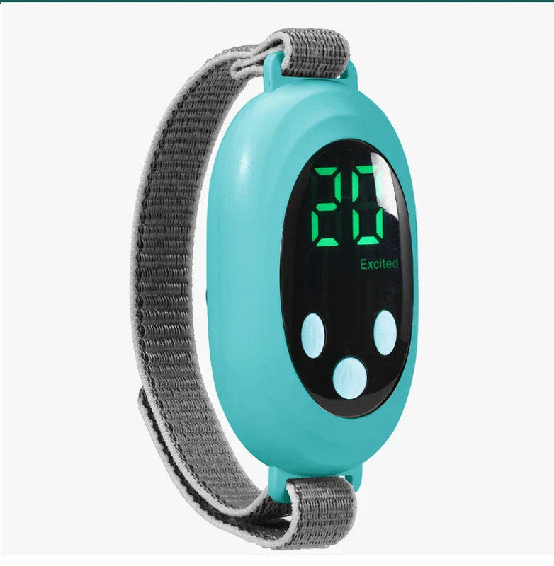 Microcurrent EMS Sleep Aid Device Palm Pulse Massager Blue V1142-LP1005007731717825