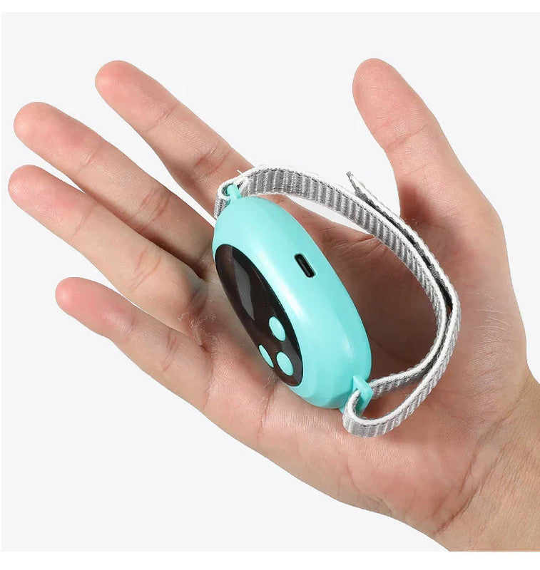 Microcurrent EMS Sleep Aid Device Palm Pulse Massager Blue V1142-LP1005007731717825