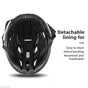 Lightweight Racing-Inspired Adult Bicycle Helmet Red V1142-LP1005007792396988