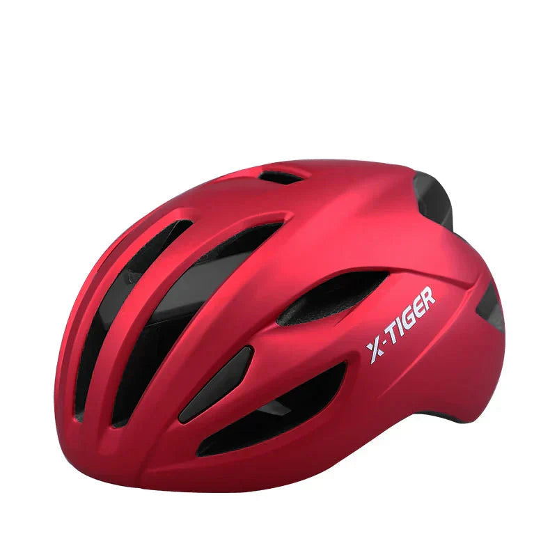 Lightweight Racing-Inspired Adult Bicycle Helmet Red V1142-LP1005007792396988