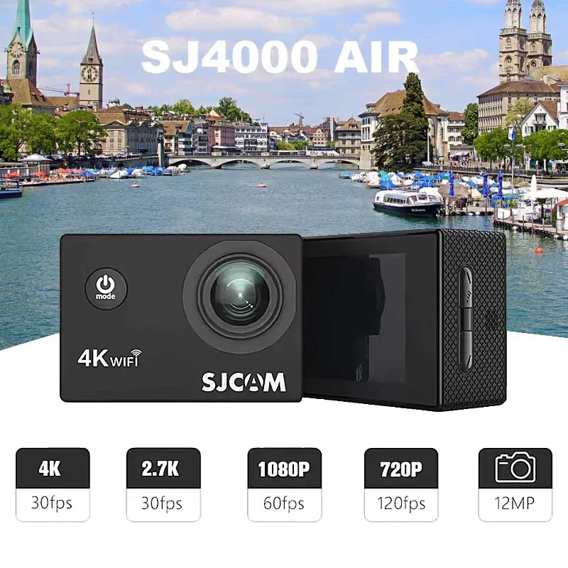 4K Action Camera 30M Waterproof Sports Cam Balck V1142-LP1005007798234923