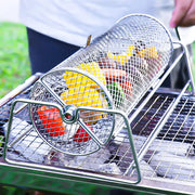 12-Inch Stainless Steel Rolling BBQ Grill Mesh Rotisserie V1142-LP1005007987883011
