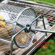 12-Inch Stainless Steel Rolling BBQ Grill Mesh Rotisserie V1142-LP1005007987883011