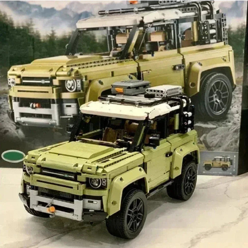 Technical Rover Defender Collector'S Building Blocks Set V1142-LP1005007987922206