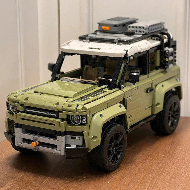 Technical Rover Defender Collector'S Building Blocks Set V1142-LP1005007987922206
