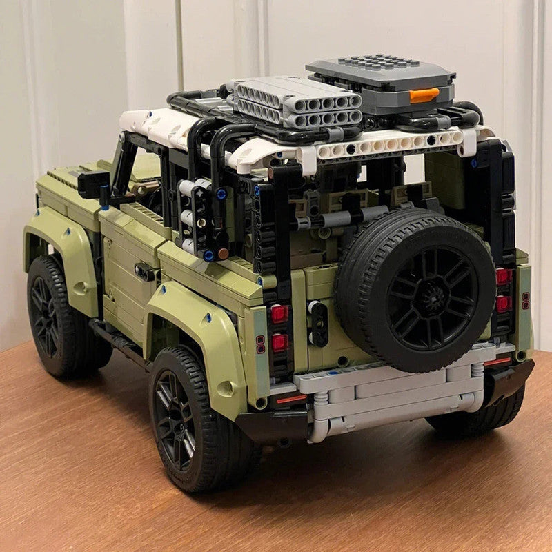Technical Rover Defender Collector'S Building Blocks Set V1142-LP1005007987922206