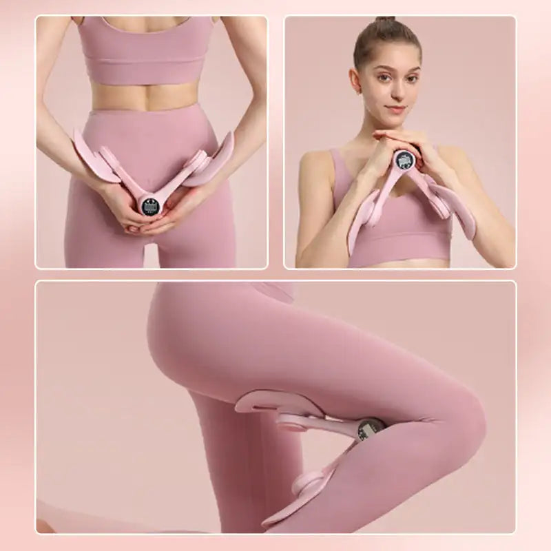 Smart Counting Pelvic Muscle Thigh Exerciser Pink V1142-LP1005009277863683