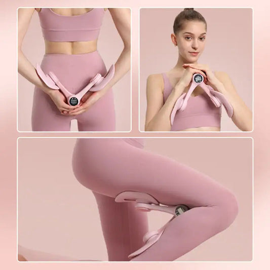Smart Counting Pelvic Muscle Thigh Exerciser Pink V1142-LP1005009277863683