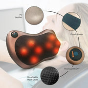Electric Shiatsu Neck and Back Massage Pillow V1142-LP106399