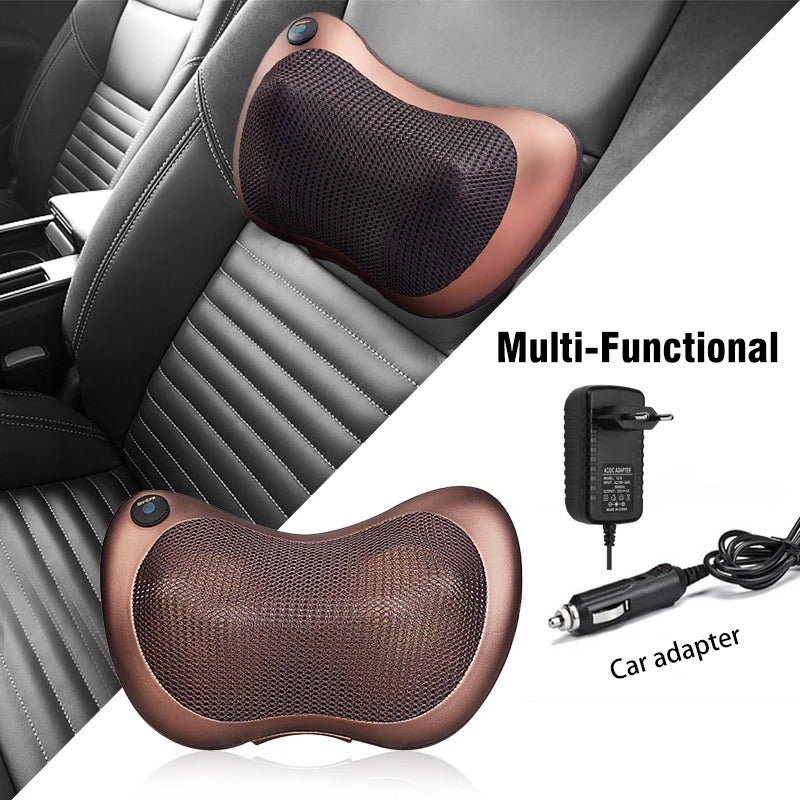 Electric Shiatsu Neck and Back Massage Pillow V1142-LP106399