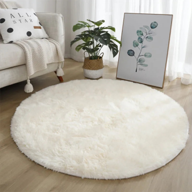 Ultra Soft Plush Round Rug V1142-LP164125233829839
