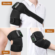 Cordless Heating Knee Pad With Massage Function - Black V1142-LP214975