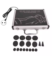 18Pcs Heated Basalt Massage Stones With Warmer Box V1142-LP316002