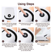 Rechargeable Hand Massager with Heat & Vibration Therapy V1142-LP56531