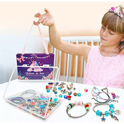 Unicorn & Mermaid Charm Bracelet Craft Kit for Girls V1142-LP601099513011195