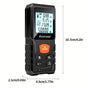 Laser Distance Meter with 120M Electronic Tool V1142-LP601099519461132