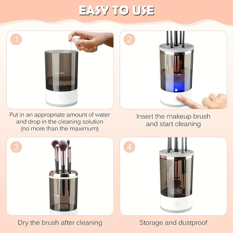 USB Electric Makeup Brush Cleaner V1142-LP601099536133714