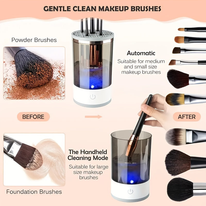 USB Electric Makeup Brush Cleaner V1142-LP601099536133714