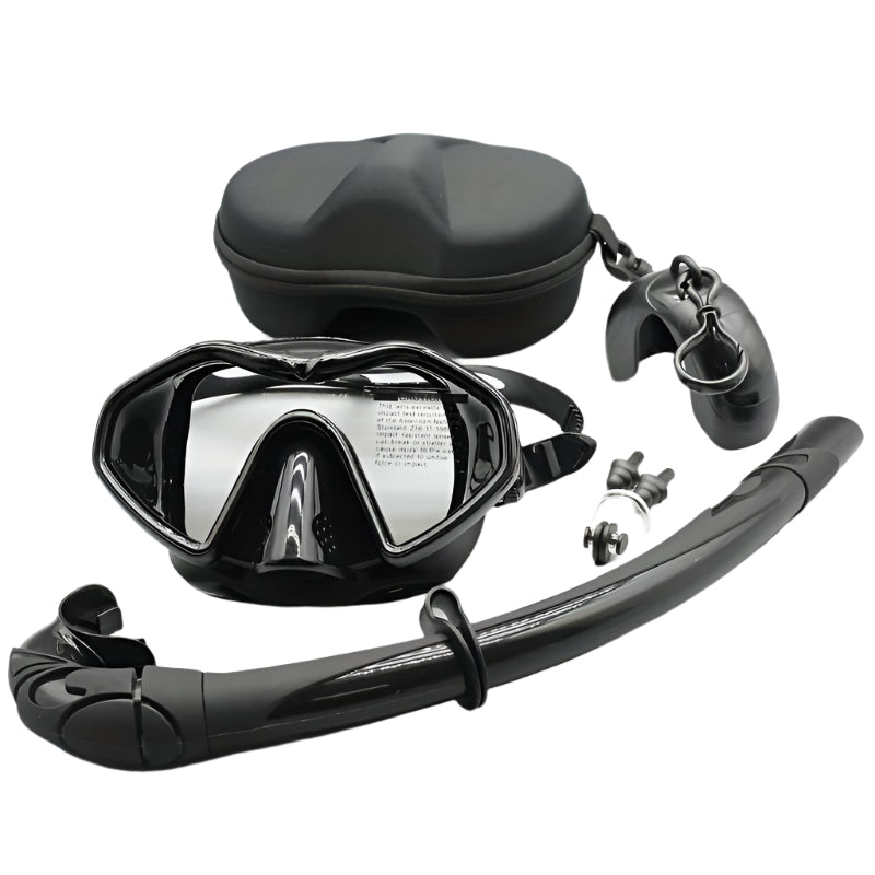 Adult Anti-Fog Snorkel Set with Dry Tube V1142-LP601099548998173