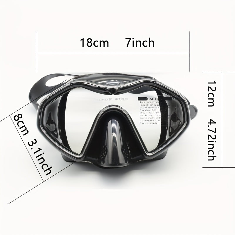 Adult Anti-Fog Snorkel Set with Dry Tube V1142-LP601099548998173