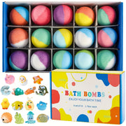 Surprise Toy Bath Bombs for Kids (15-Pack) V1142-LP601099550476453