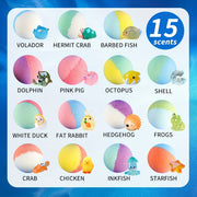 Surprise Toy Bath Bombs for Kids (15-Pack) V1142-LP601099550476453