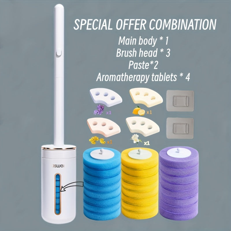 Disposable Toilet Brush Set Wall Mount (10pcs) V1142-LP601099553356782