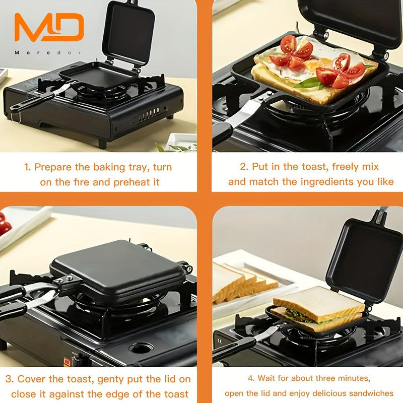 Non-Stick Double-Sided Sandwich & Omelette Maker V1142-LP601099553783427