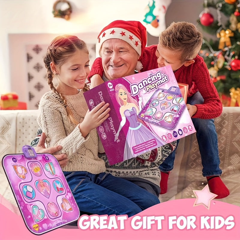 Kids LED Musical Dance Mat with 6 Game Modes V1142-LP601099565443914